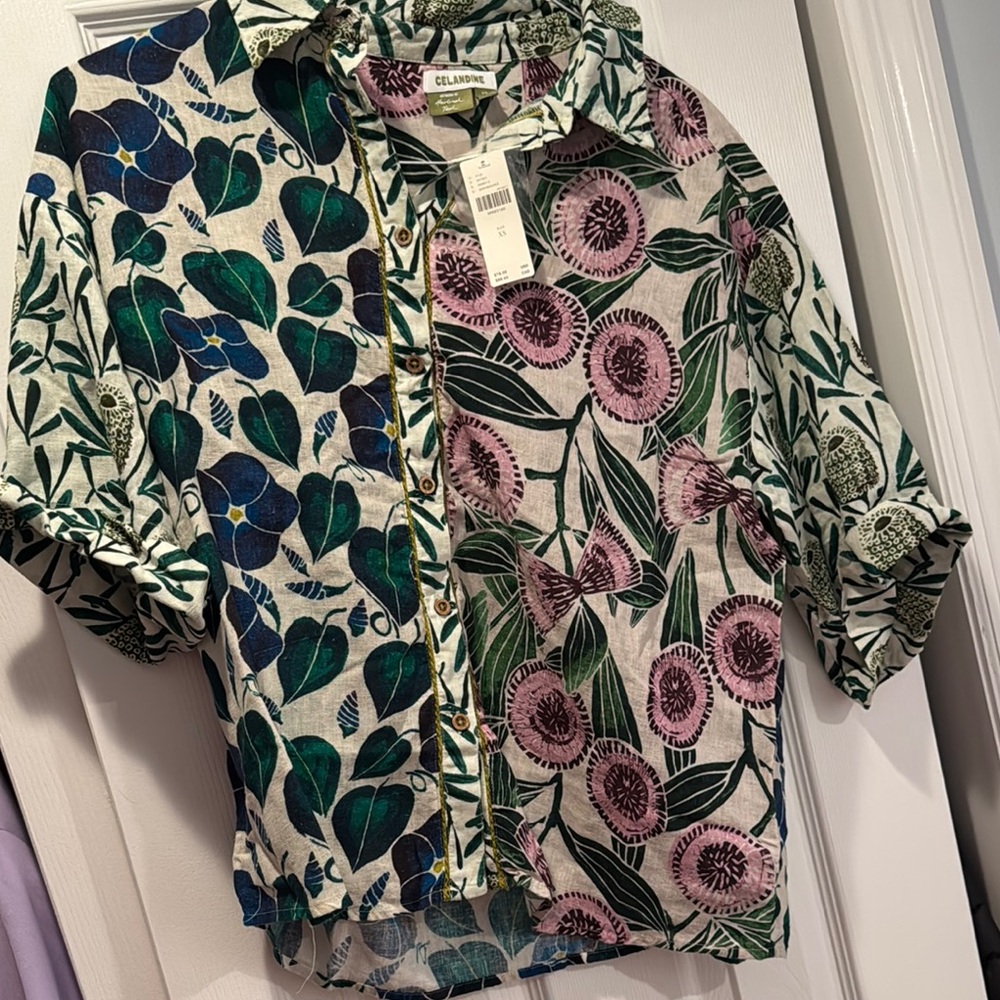 Anthropologie Celandine Blouse
